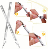 EZ Wallpaper Smoothing Tool Kit - Peel and Stick Application Tools for Backsplash & WallS - EZ Painting Tools