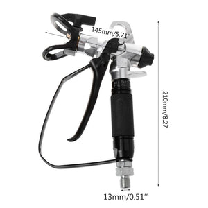 3600PSI Airless Spray Gun + Cleaning Brush + 517 Tip Nozzle Set - EZ Painting Tools