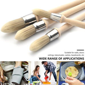 4pcs Trim Paint Brushes - EZ Painting Tools