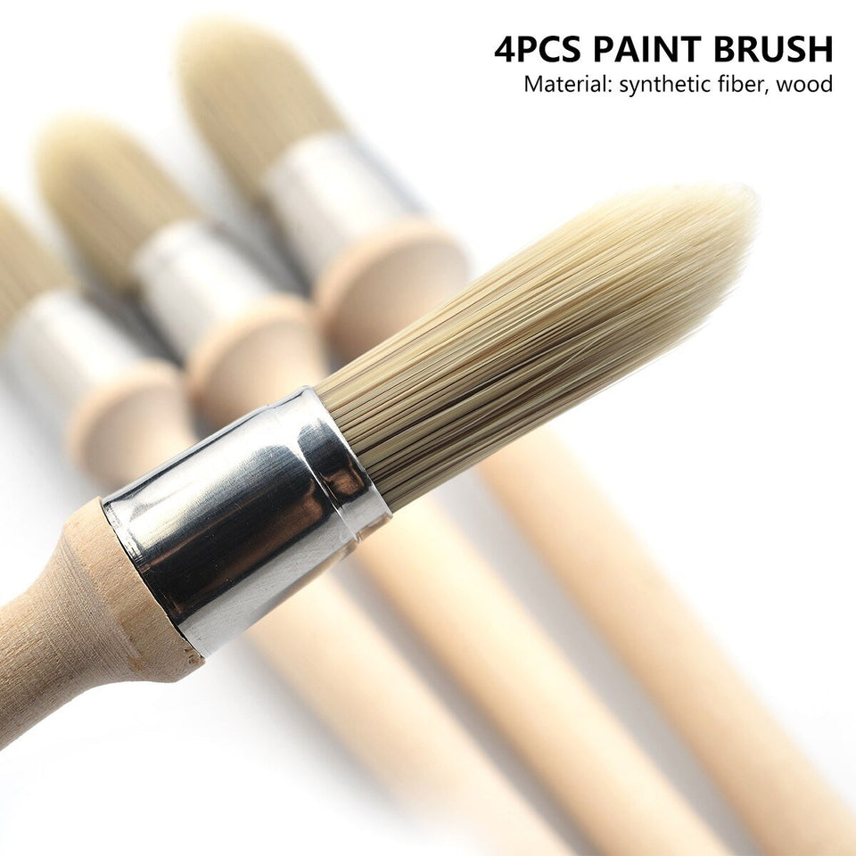 4pcs Trim Paint Brushes - EZ Painting Tools