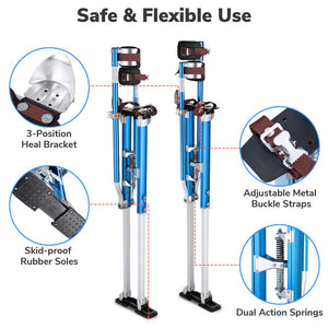 Adjustable Professional Aluminum Stilts - EZ Painting Tools