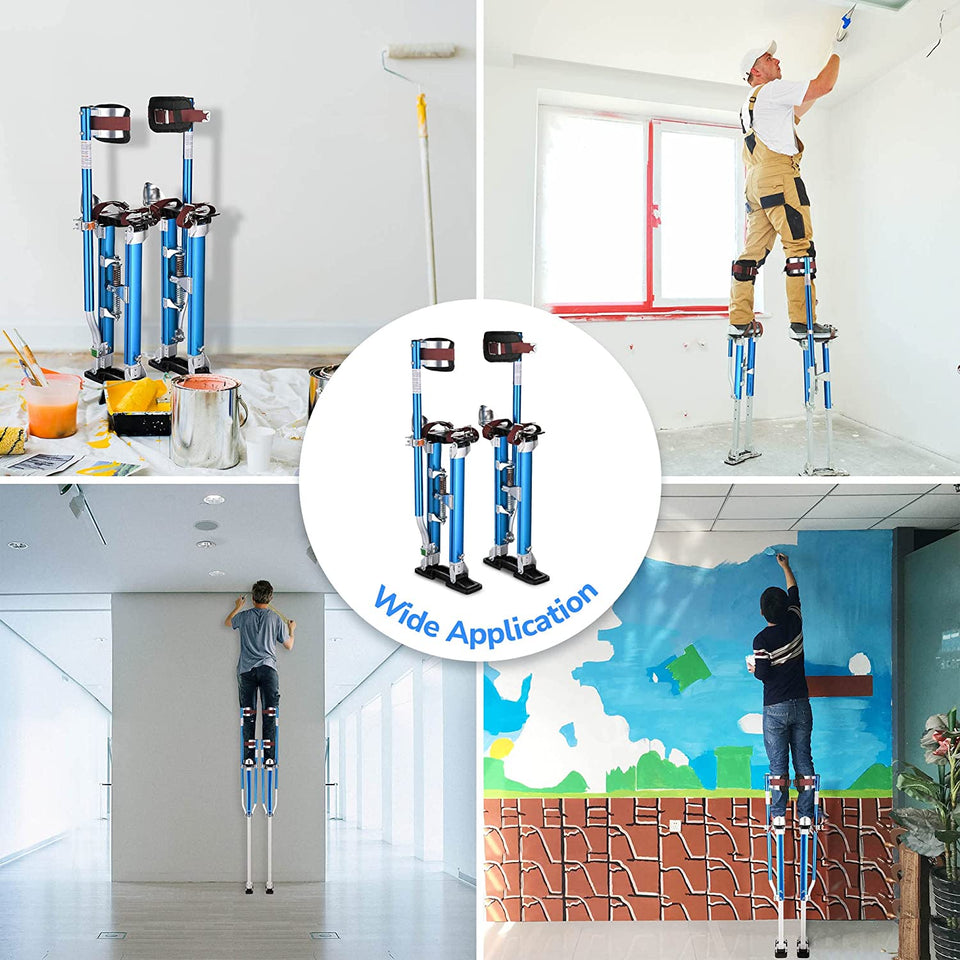 Adjustable Professional Aluminum Stilts - EZ Painting Tools