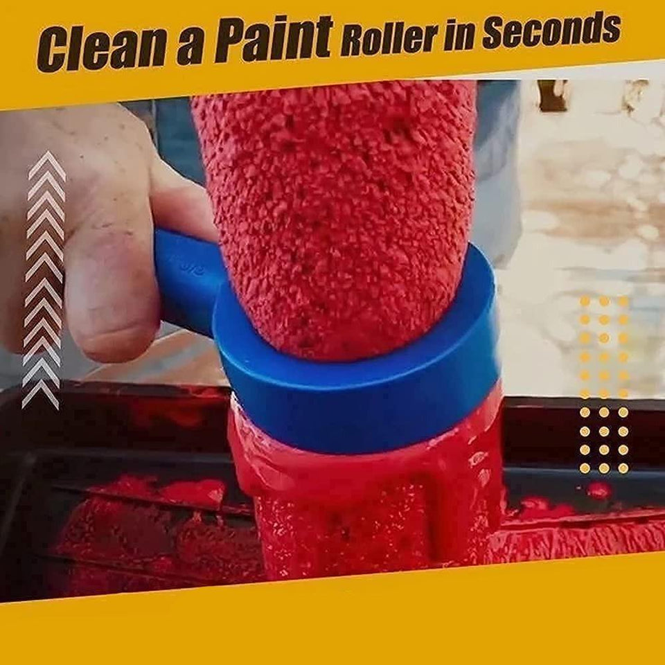 "I'm amazed at how much paint you save by using this!" — Joe W., EZ™️ Paint Roller Cleaner Customer - EZ Paint Edger