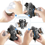 Respirator mask for spray painting - EZ Painting Tools