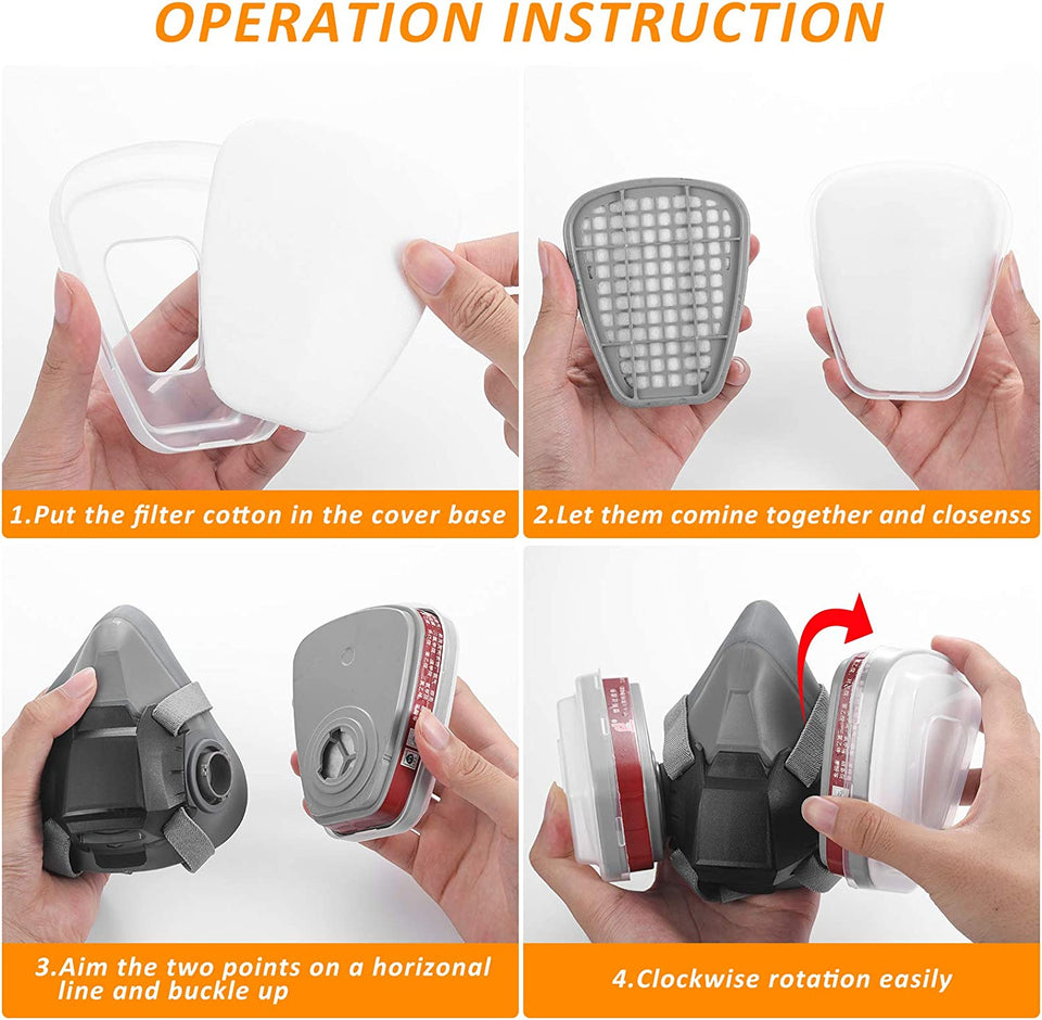 Respirator mask for spray painting - EZ Painting Tools