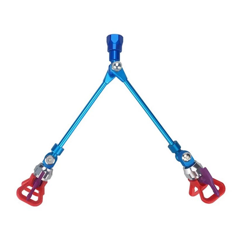Spray Gun Extension Pole Double 517 Nozzle Head - EZ Painting Tools