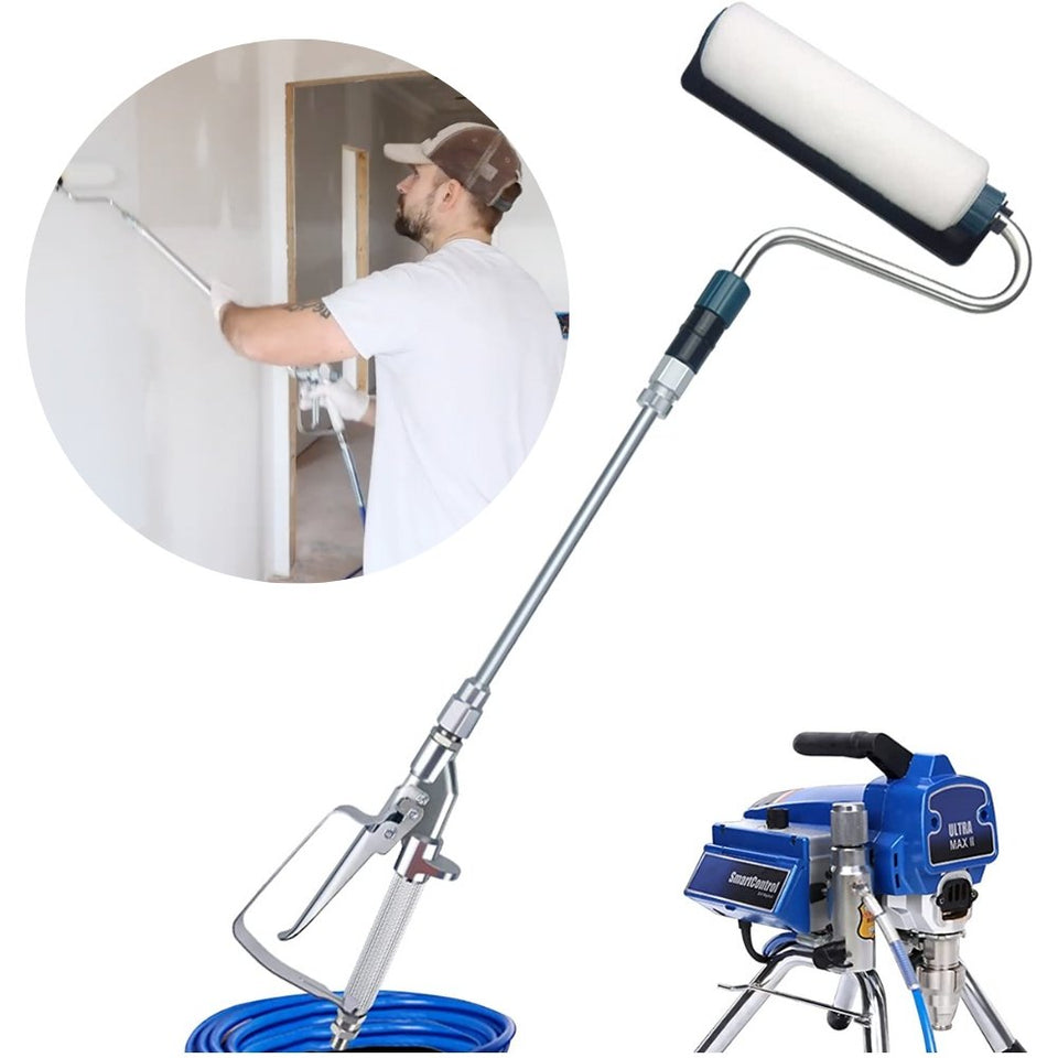 "The painting companion you'll never paint without again, Great timesaver!!" — Charlie L., EZ™️ Airless Paint Roller Customer - EZ Painting Tools