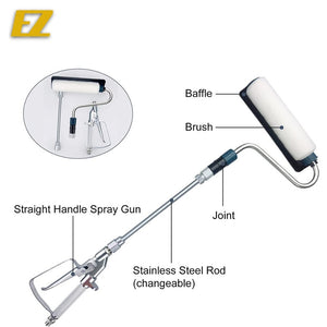 "The painting companion you'll never paint without again, Great timesaver!!" — Charlie L., EZ™️ Airless Paint Roller Customer - EZ Painting Tools